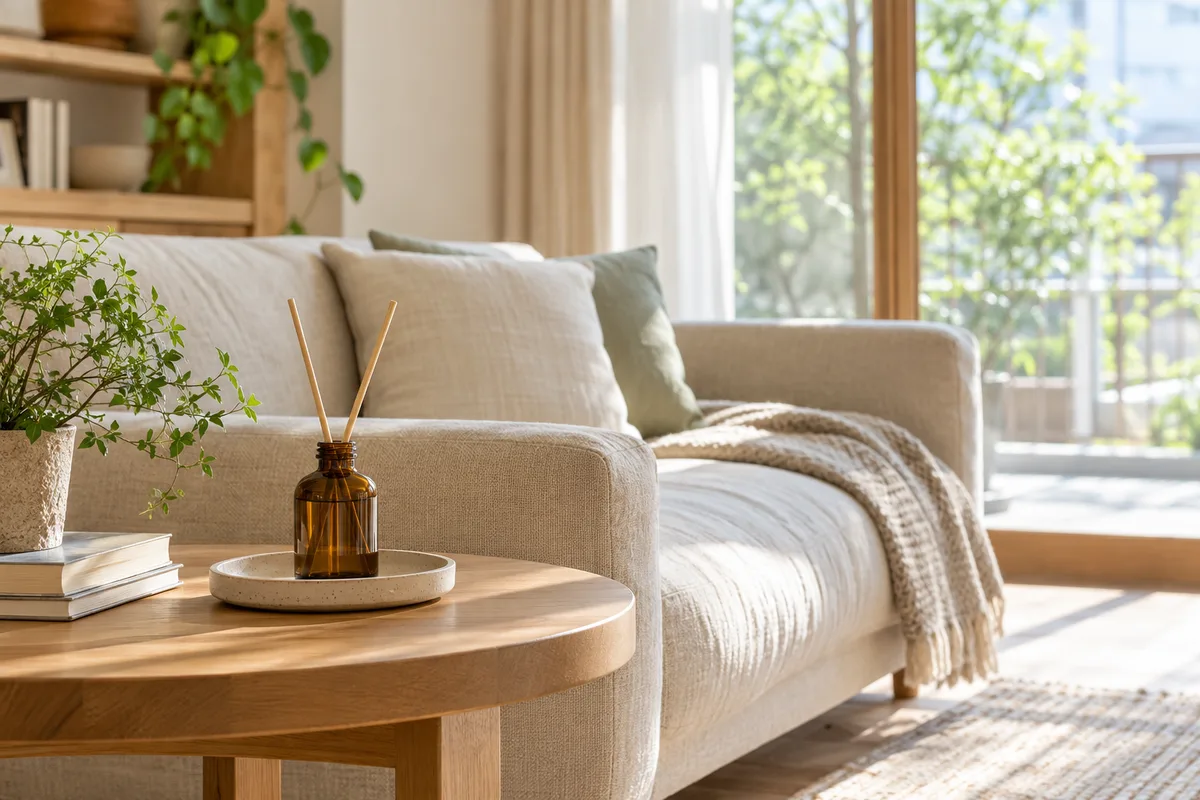 hetras Hotel Woodは、部屋の香りを控えめに調整して使える?をテーマに生成した編集イメージ。実物や実体験の写真ではありません